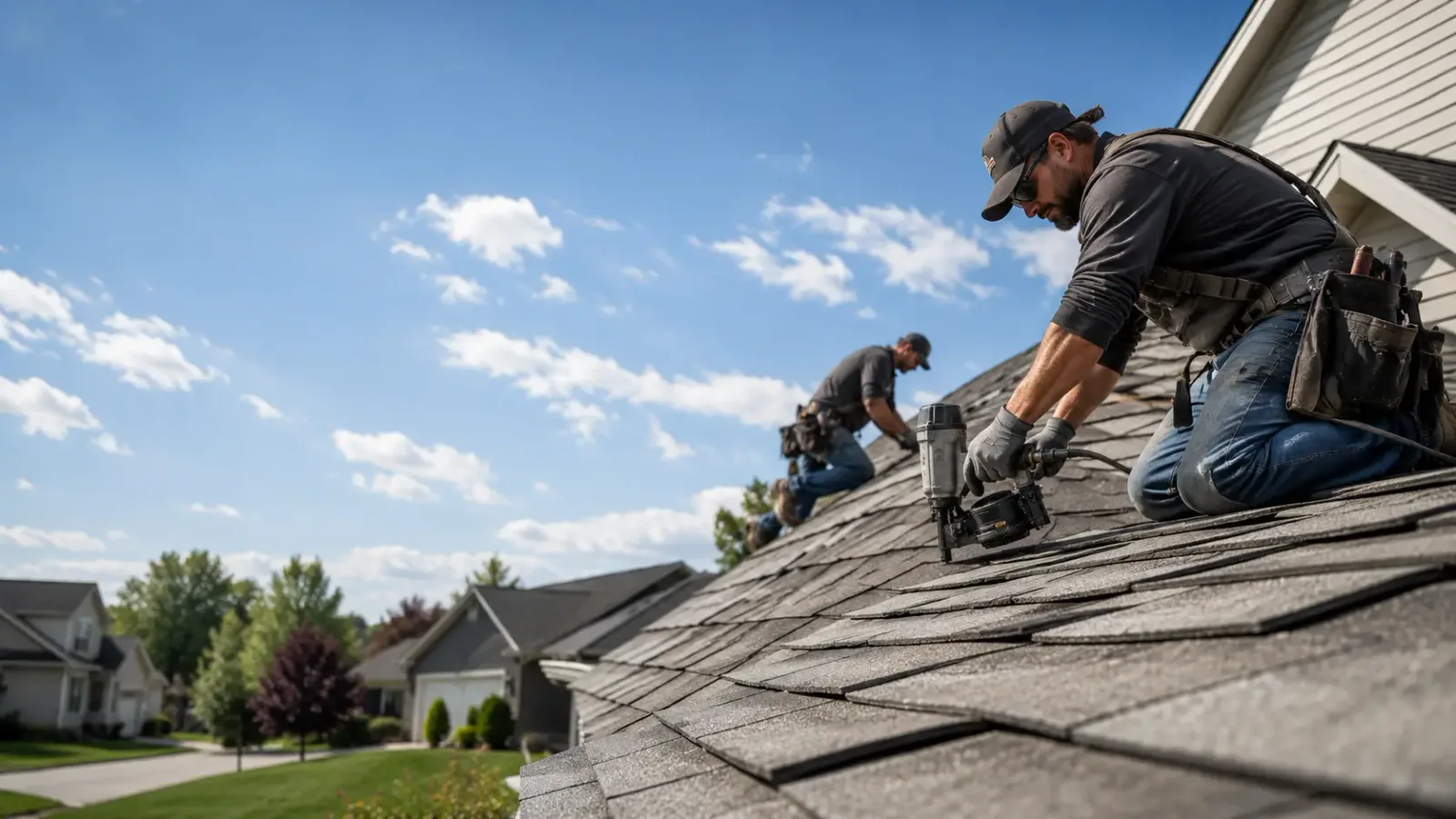 Storm Damage Roof Repair in Mcleansboro, IL near me